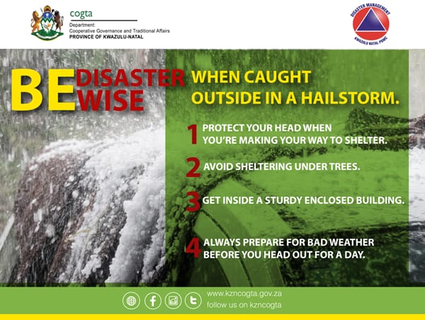 HAILSTORM SAFETY TIPS