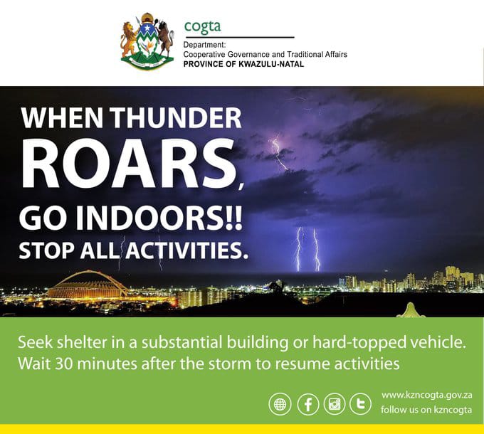 WHEN THUNDER ROARRS!!! GO INDOORS