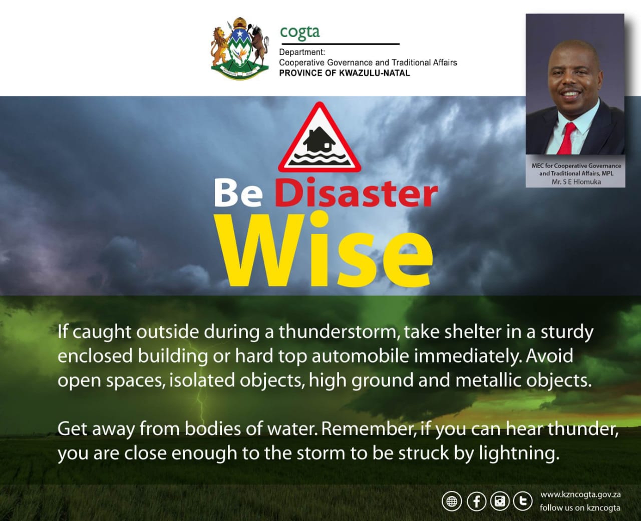 LIGHTNING STRIKE SAFETY TIPS