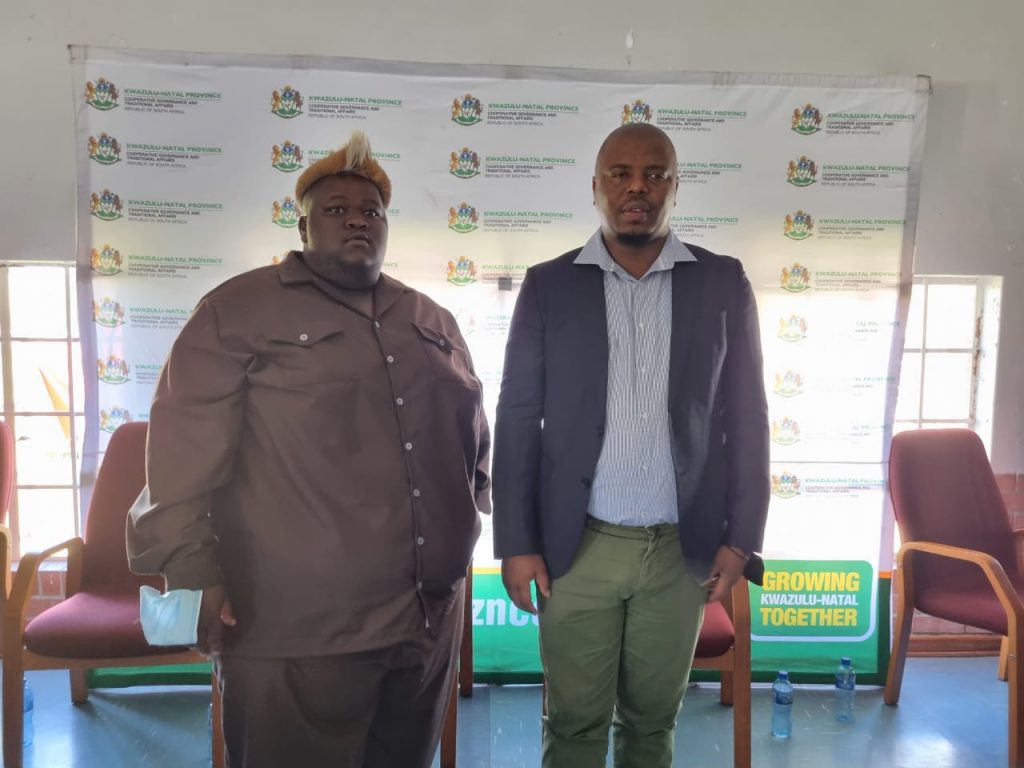 ONE OF KZN’S YOUNGEST INKOSI COMMITS TO SERVING WITH HUMILITY AND DILIGENCE AS KZN COGTA MEC HLOMUKA CALLS ON THE COMMUNITY TO PROTECT THE NEW INKOSI*