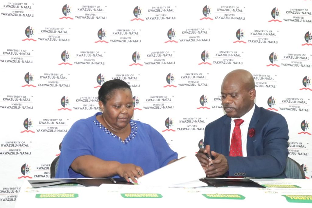 KZN COGTA AND UKZN SIGN FAR-REACHING MEMORANDUM OF UNDERSTANDING