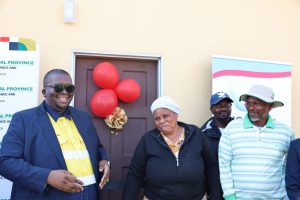 KZN COGTA MEC REV. BUTHELEZI RESTORES DIGNITY TO NONGOMA FAMILIES AFFECTED BY DISASTERS